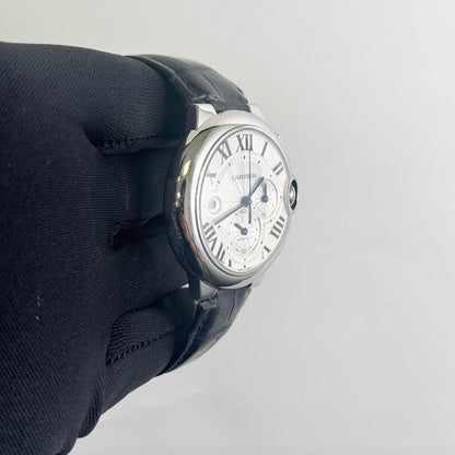 Cartier Ballon Bleu 44mm Silver Dial Watch Ref# W6920003