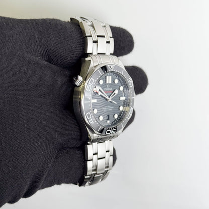 Omega Seamaster 42mm Black Dial Watch Ref# 210.30.42.20.01.001