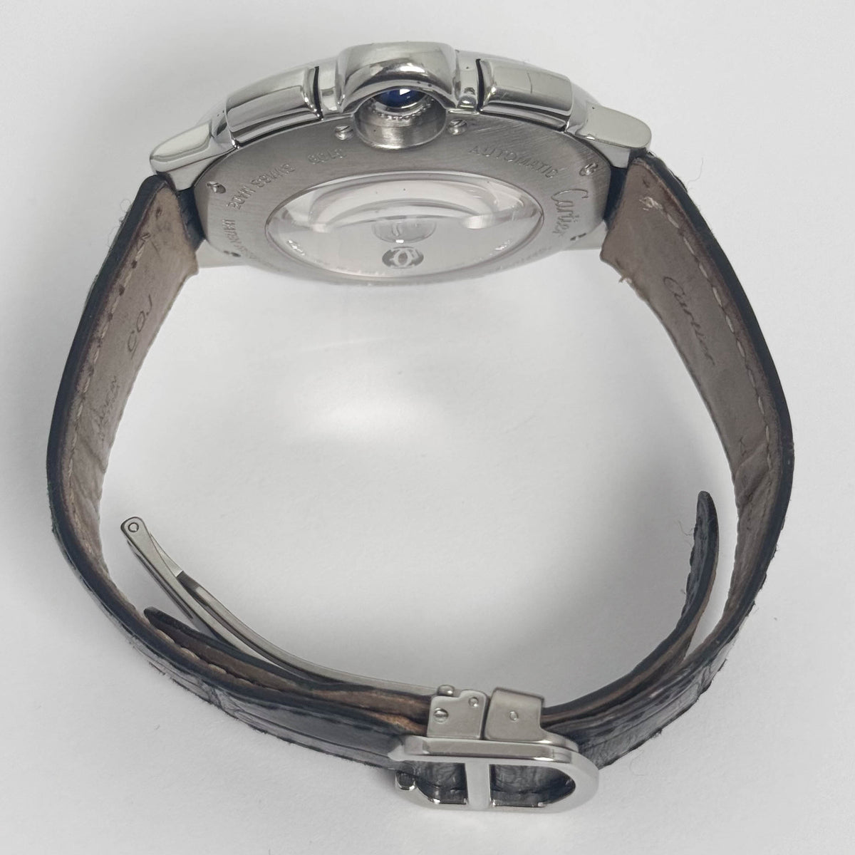 Cartier Ballon Bleu 44mm Silver Dial Watch Ref# W6920003