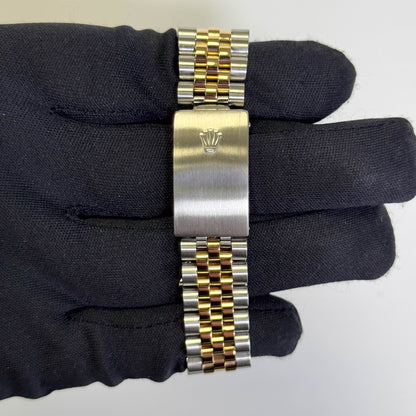 Rolex Datejust 36mm Champagne Dial Watch Ref# 16233