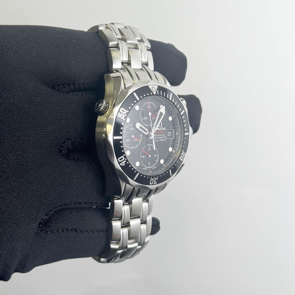 Omega Seamaster 41.50mm Black Dial Watch Ref# 213.30.42.40.01.001