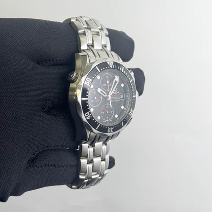 Omega Seamaster 41.50mm Black Dial Watch Ref# 213.30.42.40.01.001