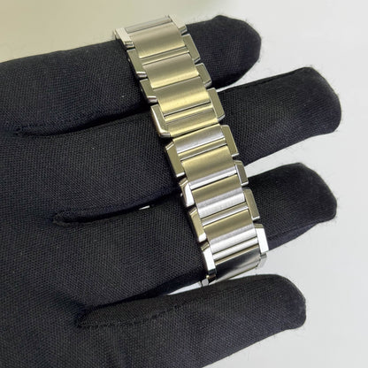 Cartier Tank 25mm White Dial Watch Ref# W51011Q3