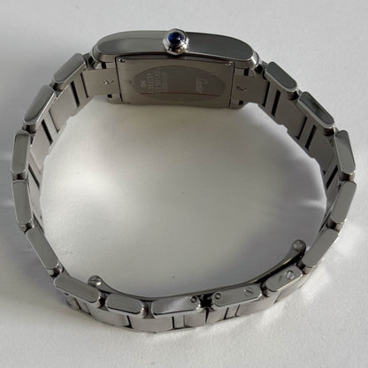 Cartier Tank 25mm White Dial Watch Ref# W51011Q3