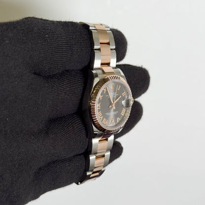 Rolex Datejust 31mm Rhodium Dial Watch Ref# 278271