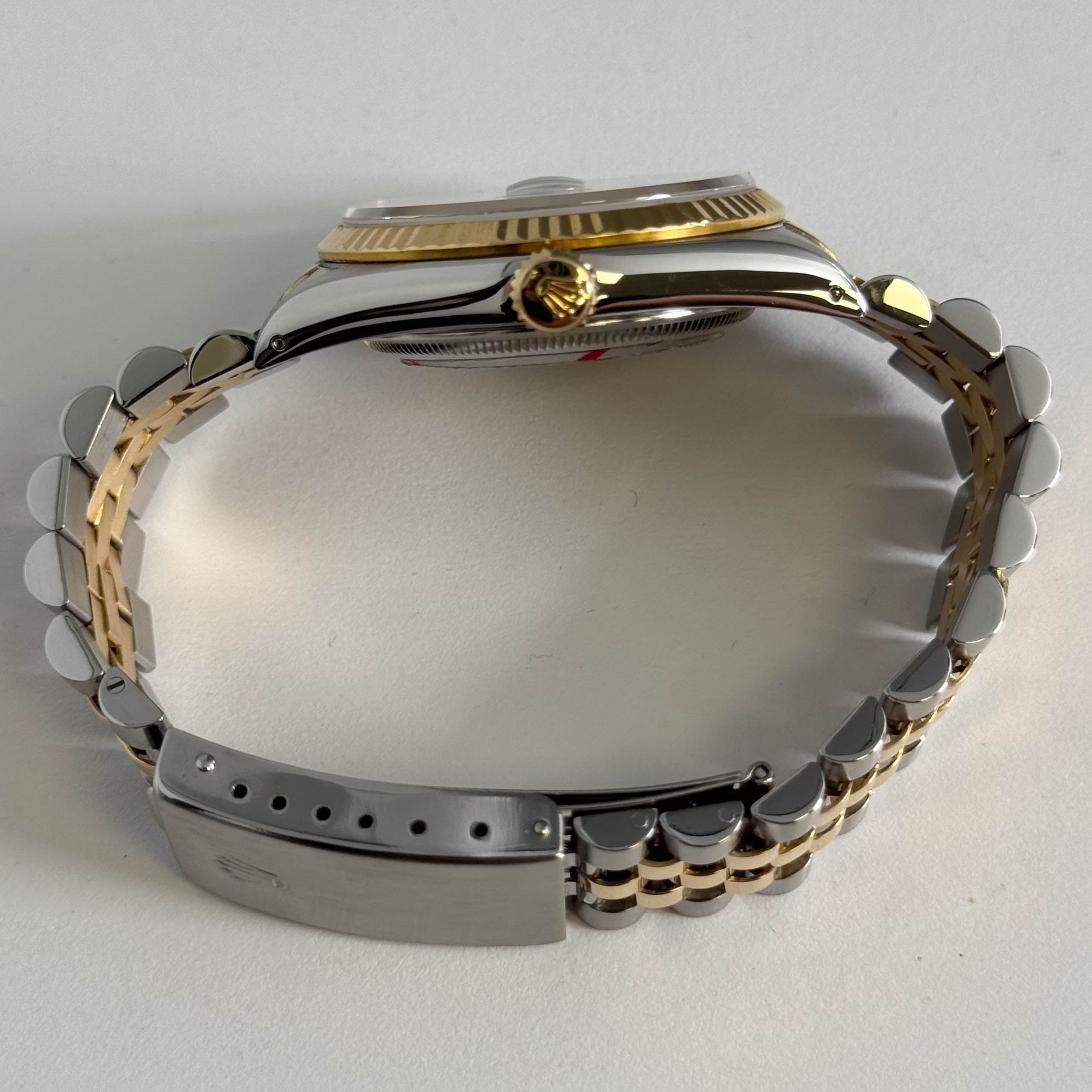 Rolex Datejust 36mm Champagne Dial Watch Ref# 16233 - Happy Jewelers Fine Jewelry Lifetime Warranty