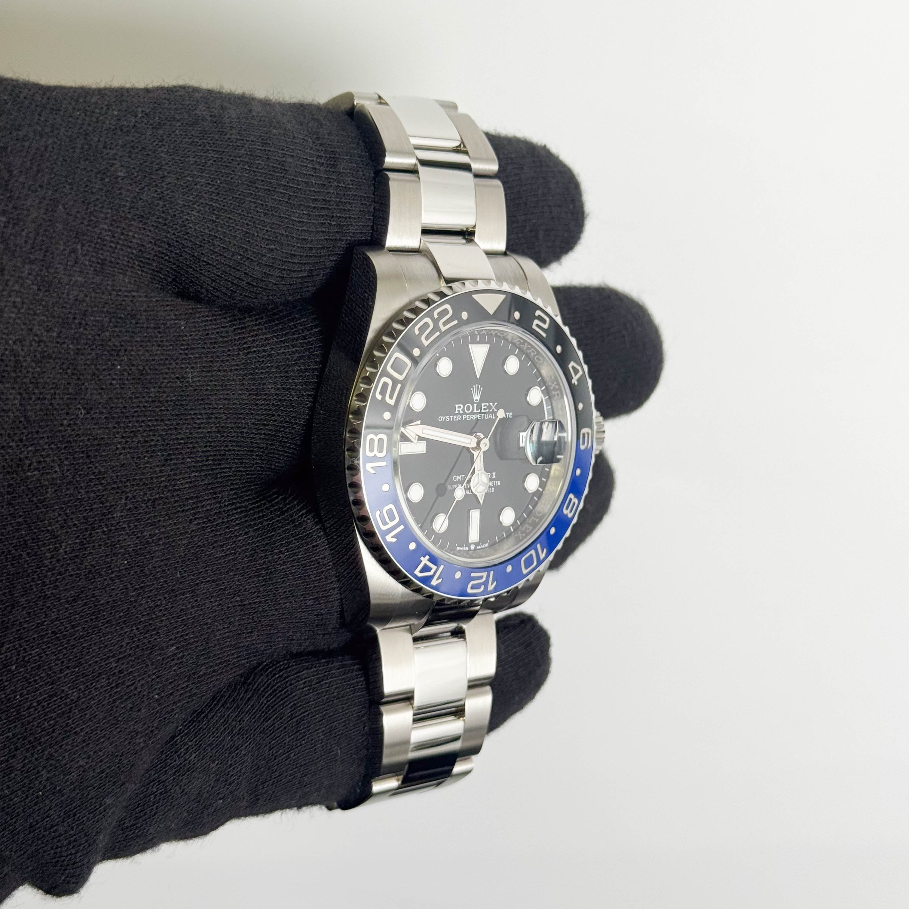 Rolex GMT Master II 40mm Black Dial Watch Ref# 126710BLNR – Happy