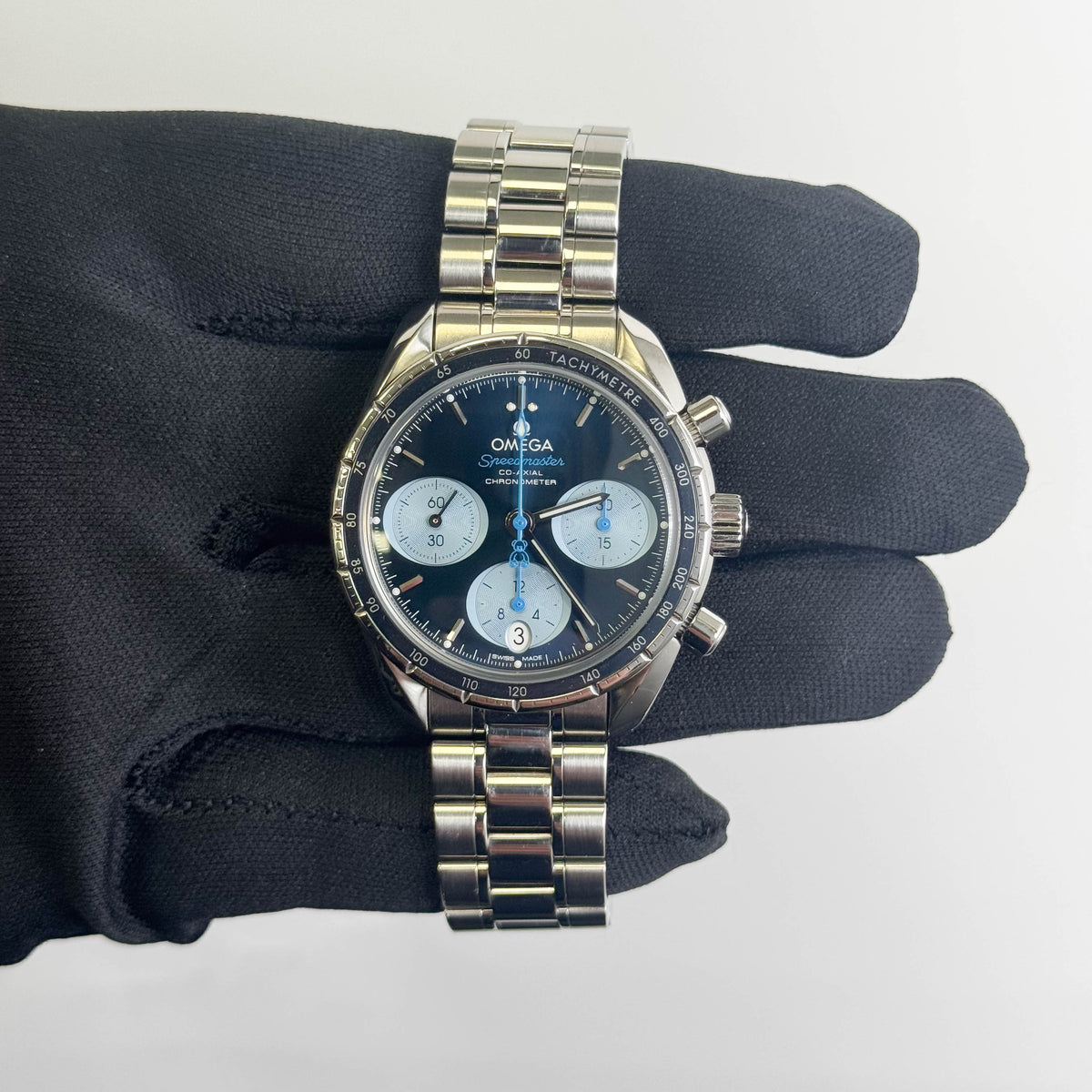 Omega Speedmaster Orbis Edition 38mm Blue Dial Watch Ref# 324.30.38.50.03.002