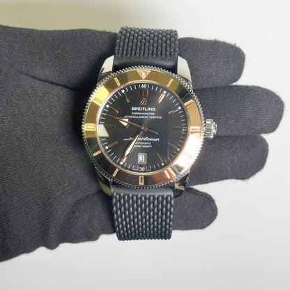 Breitling Superocean Heritage 46mm Black Dial Watch Ref: IB202012/BG20