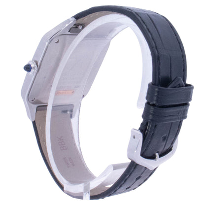 Cartier Santos Dumont 43.5 mm x 31.4 mm Rose Gold and Stainless Steel White Roman Dial Watch Reference# W2SA0011 - Happy Jewelers Fine Jewelry Lifetime Warranty