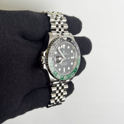 Rolex GMT-Master II "Sprite" 40mm Black Dial Watch Ref: 126720VTNR