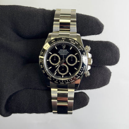Rolex Daytona 40mm Black Dial Watch Ref# 126500LN