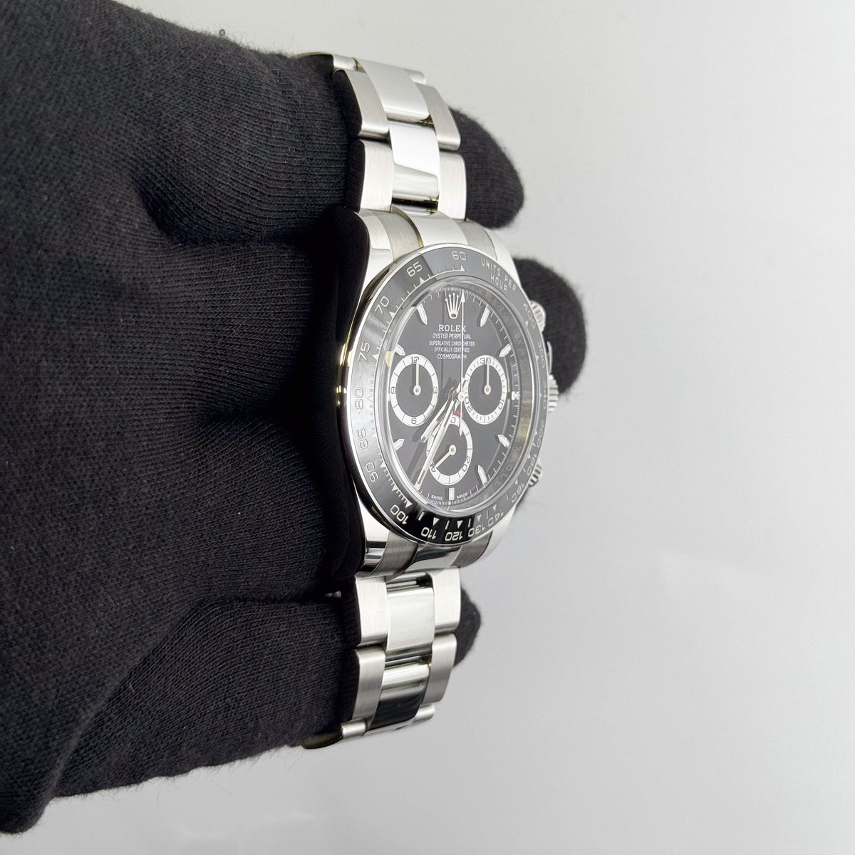Rolex Daytona 40mm Black Dial Watch Ref# 126500LN