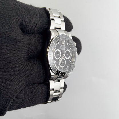 Rolex Daytona 40mm Black Dial Watch Ref# 126500LN
