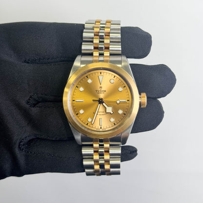 Tudor Heritage Black Bay 41mm Champagne Dial Watch Ref# 79543-0002