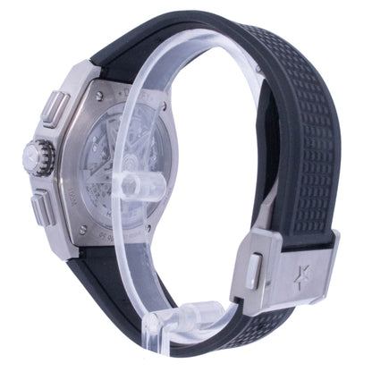 Zenith Defy El Primero 44mm Brushed Titanium Skeleton Chronograph Dial Watch Reference# 95.9000.90041/78.R782 - Happy Jewelers Fine Jewelry Lifetime Warranty