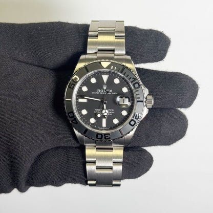 Rolex Yacht-Master 42mm Black Dial Watch Ref# 226627
