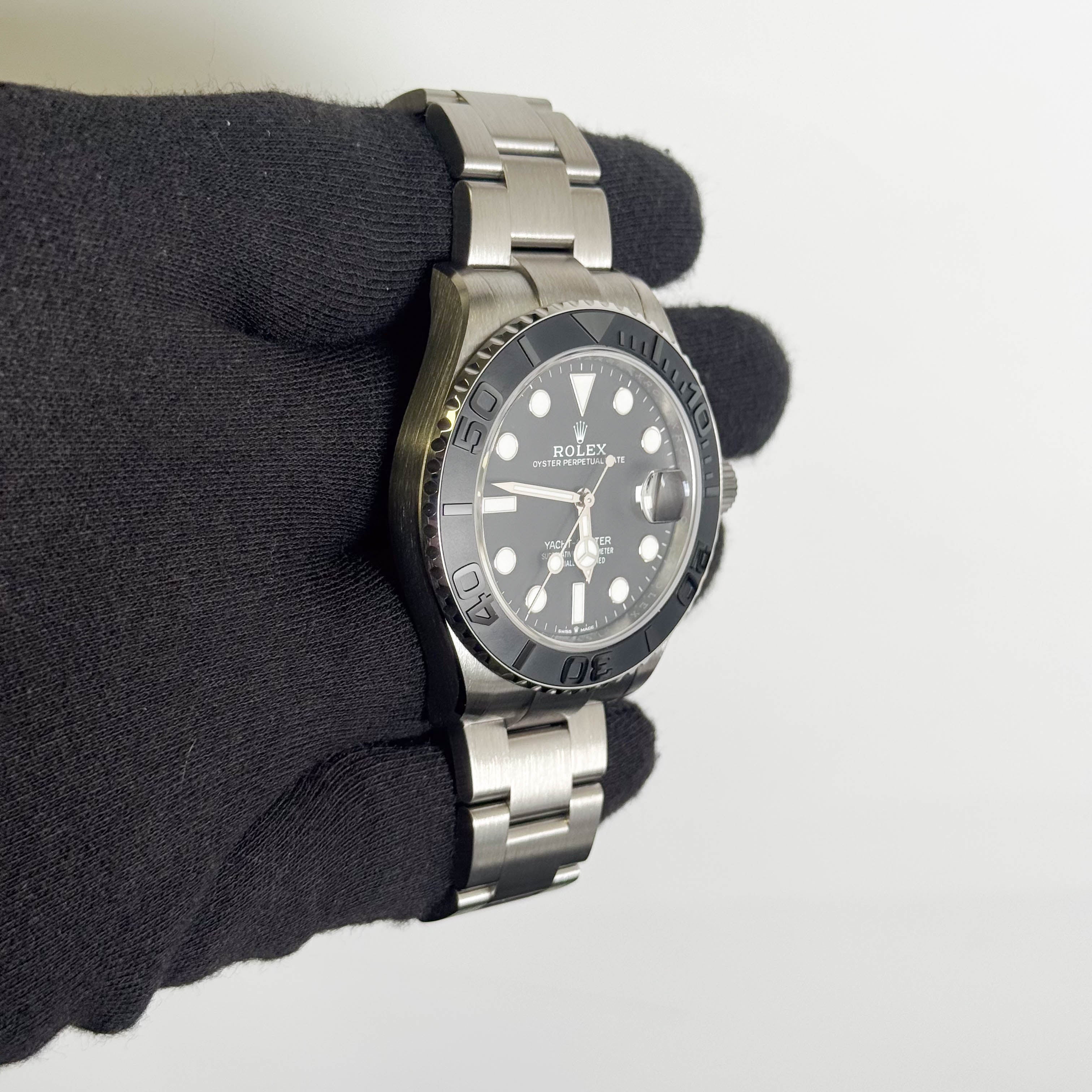 Rolex Yacht-Master 42mm Black Dial Watch Ref# 226627