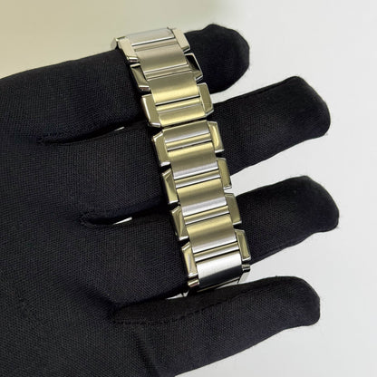 Cartier Francaise 37 mm White Dial Watch Ref# 2302 - Happy Jewelers Fine Jewelry Lifetime Warranty