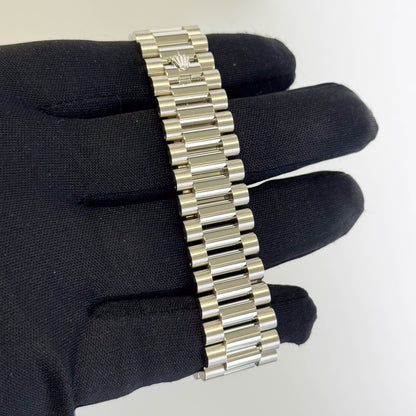 Rolex Day-Date 40mm Ice Blue Dial Watch Ref# 228396TBR