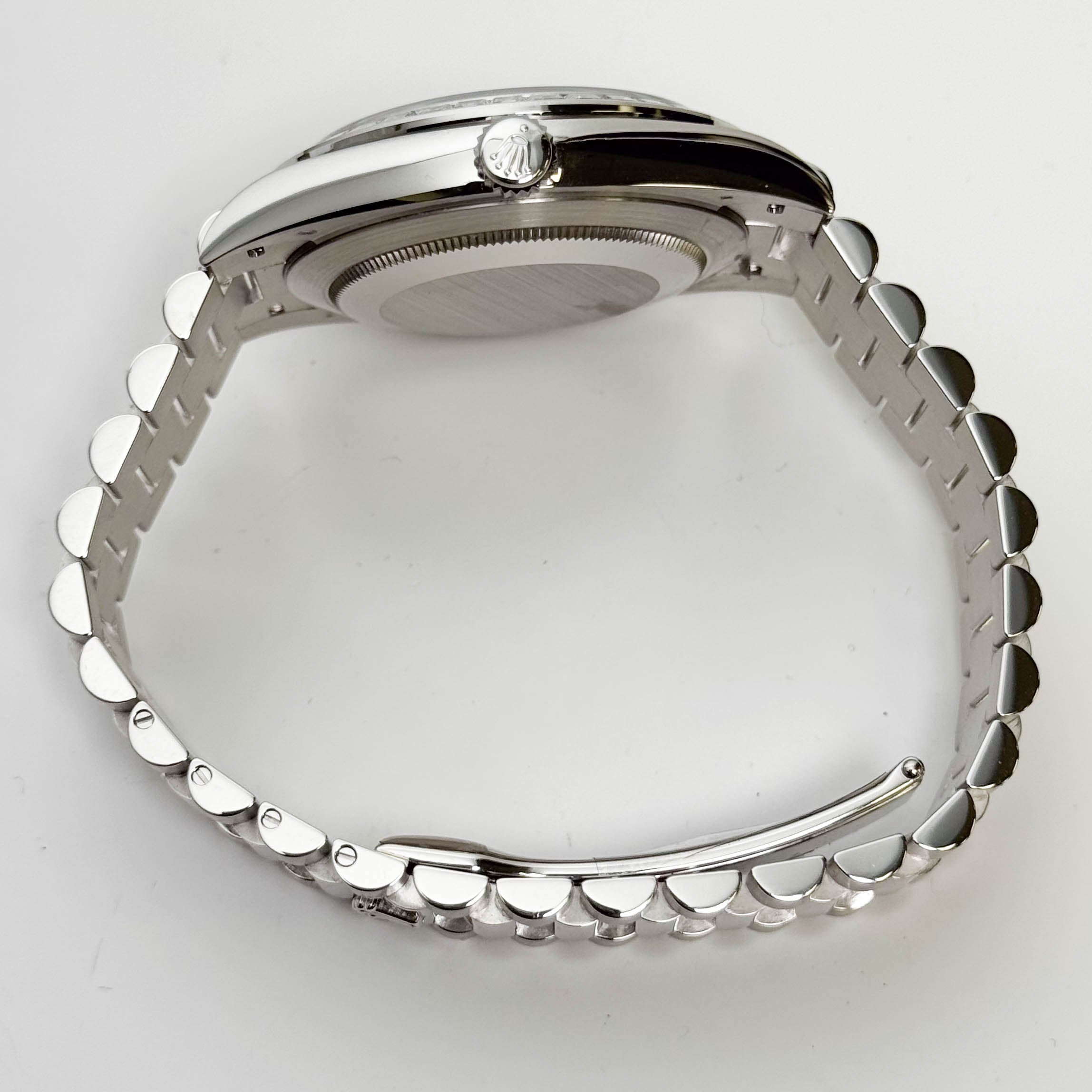 Rolex Day-Date 40mm Ice Blue Dial Watch Ref# 228396TBR