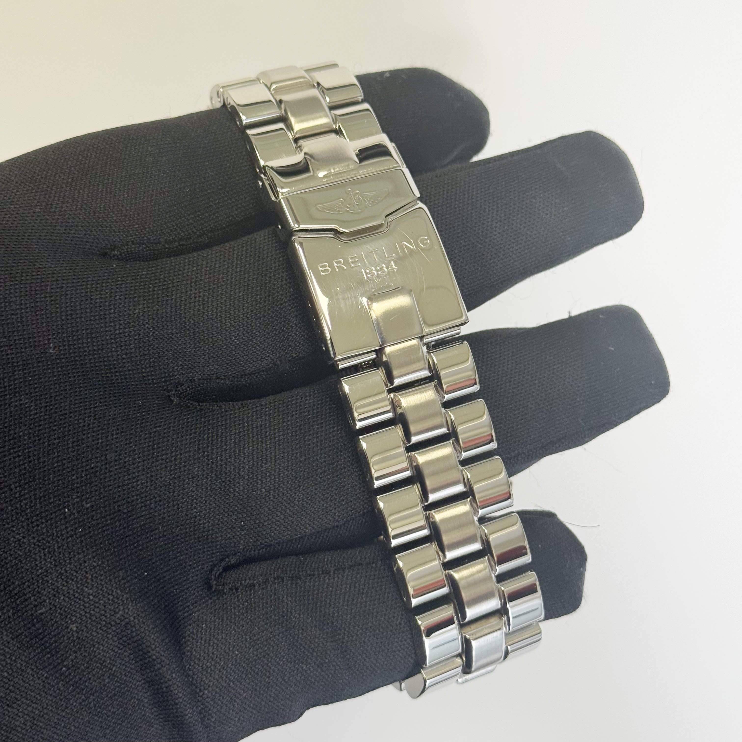 Breitling Super Avenger 48mm Black Dial Watch Ref# A13370