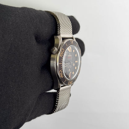 Omega Seamaster Diver 007 Edition 42mm Brown Dial Watch Ref# 210.90.42.20.01.001