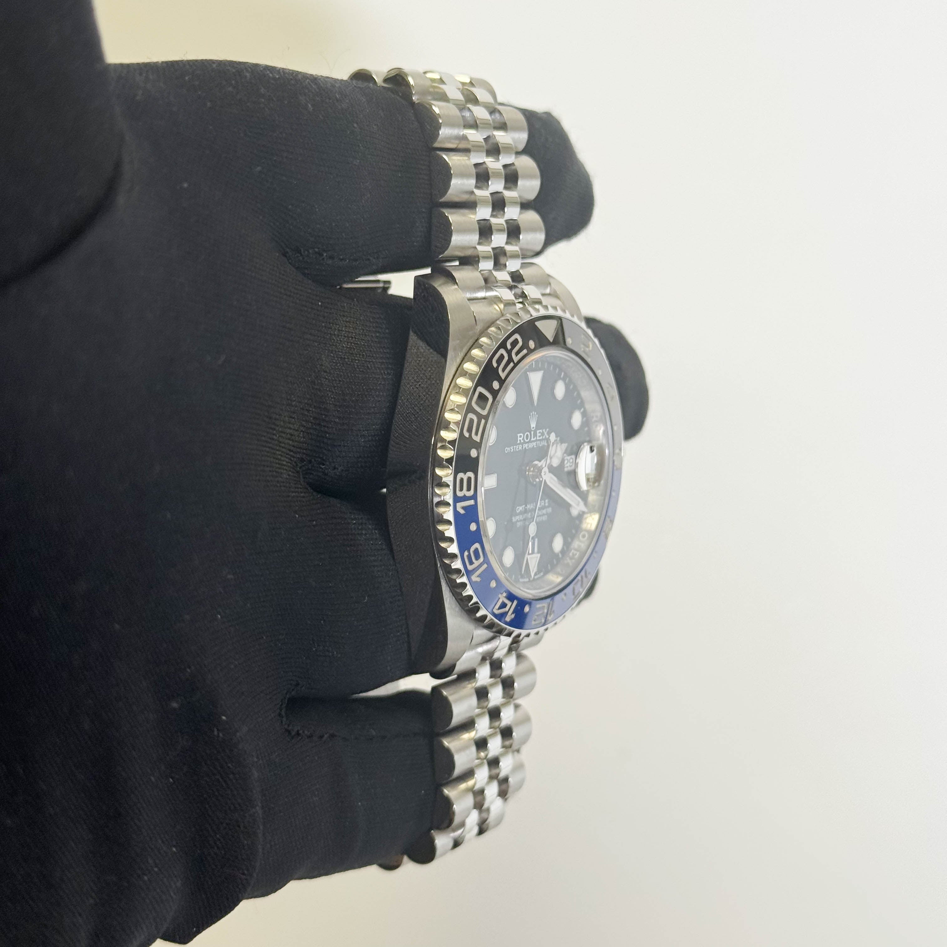 Rolex GMT-Master II 40mm Black Dial Watch Ref# 126710BLNR