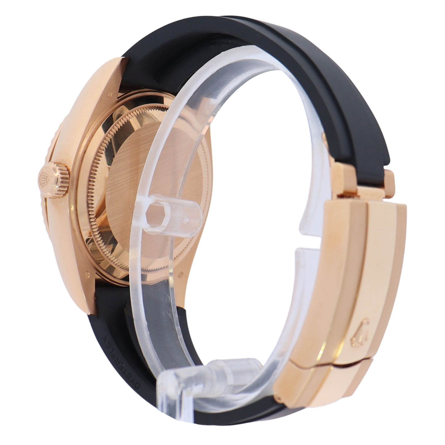 Rolex Sky-Dweller 42mm Yellow Gold Black Stick Dial Watch Reference# 326238 - Happy Jewelers Fine Jewelry Lifetime Warranty