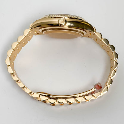 Rolex Day-Date 36mm Green Dial Watch Ref# 128238