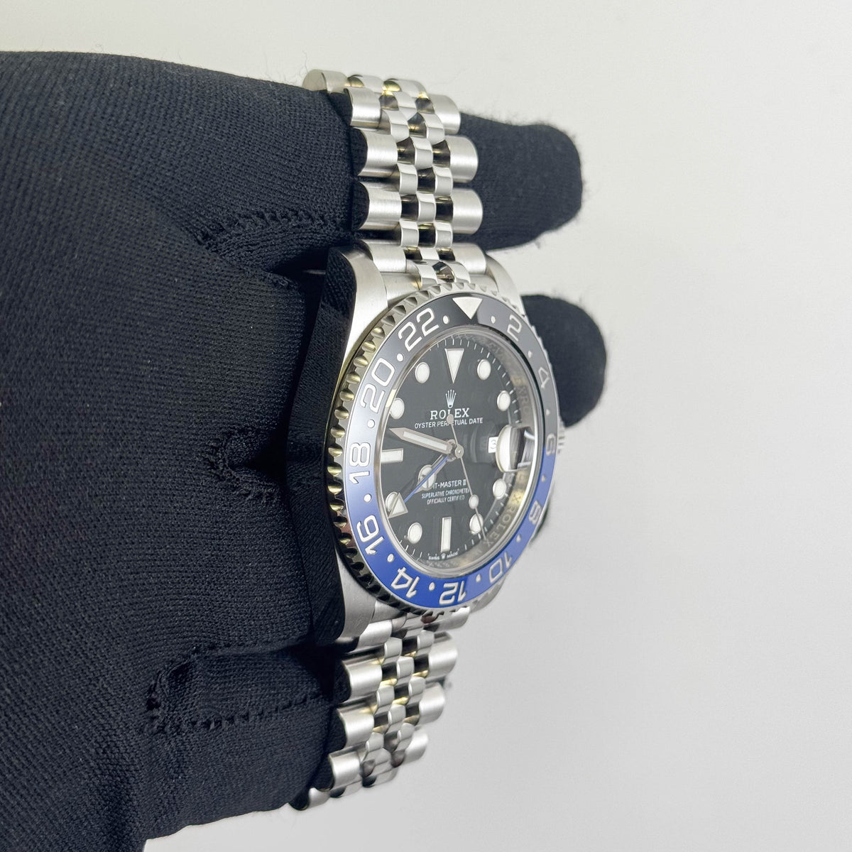 Rolex GMT-Master II "Batgirl" 40mm Black Dial Watch Ref# 126710BLNR - Happy Jewelers Fine Jewelry Lifetime Warranty