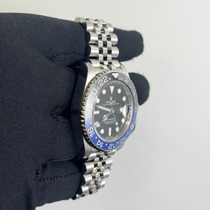 Rolex GMT-Master II "Batgirl" 40mm Black Dial Watch Ref# 126710BLNR - Happy Jewelers Fine Jewelry Lifetime Warranty