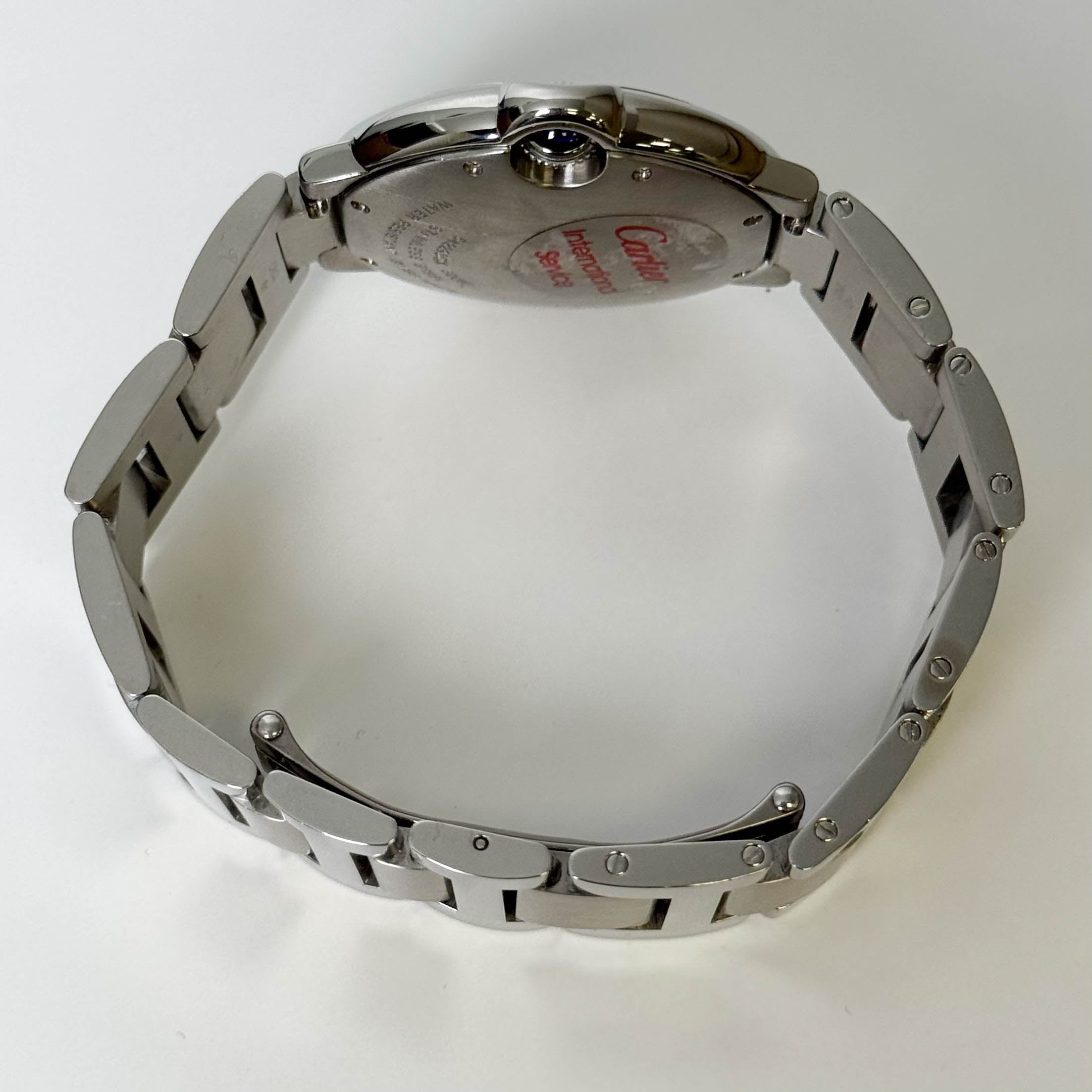 Cartier Ballon Bleu 36mm Silver Dial Watch Ref# W69011Z4 - Happy Jewelers Fine Jewelry Lifetime Warranty