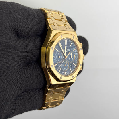 Audemars Piguet Royal Oak 41mm Blue Dial Watch Ref# 26320BA.OO.1220BA.02