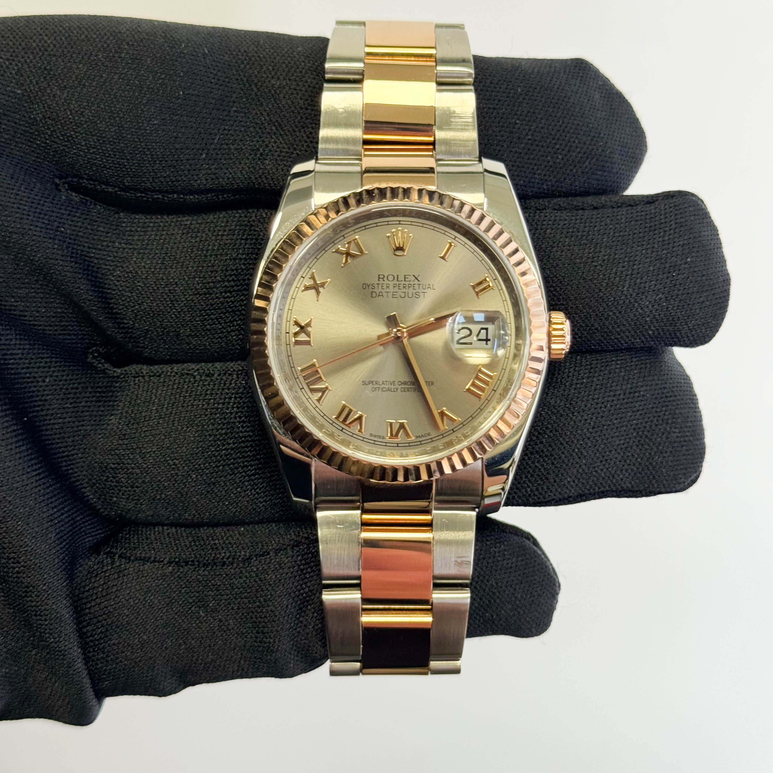 Rolex Datejust 36mm Grey Dial Watch Ref# 116231 - Happy Jewelers Fine Jewelry Lifetime Warranty
