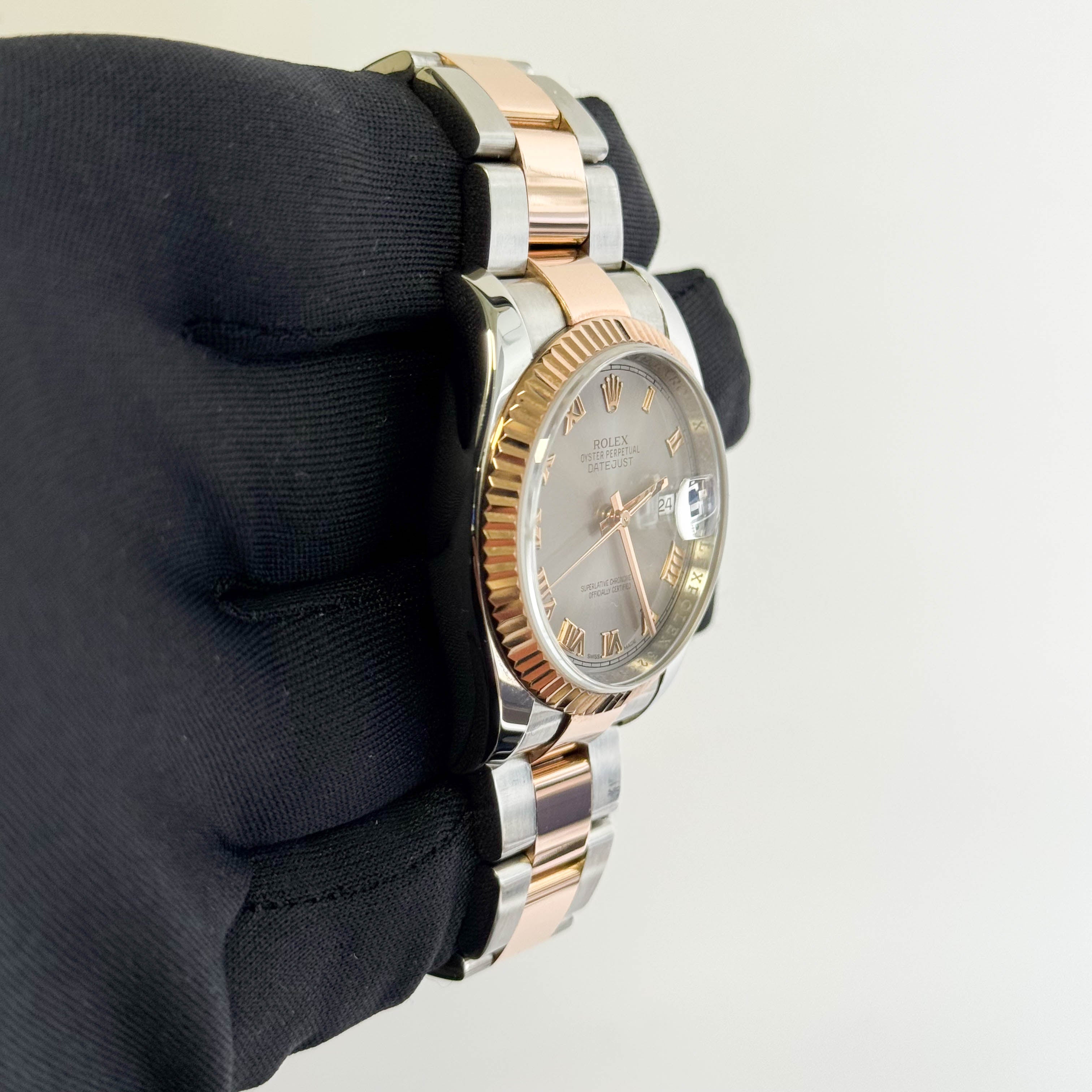 Rolex Datejust 36mm Grey Dial Watch Ref# 116231 - Happy Jewelers Fine Jewelry Lifetime Warranty