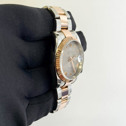 Rolex Datejust 36mm Grey Dial Watch Ref# 116231 - Happy Jewelers Fine Jewelry Lifetime Warranty