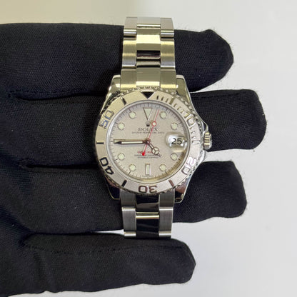 Rolex Yacht-Master 40mm Silver Dial Watch Ref# 16622