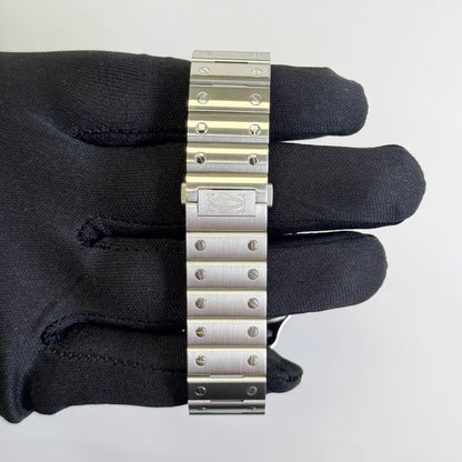 Cartier Santos 39mm Green Dial Watch Ref# WSSA0062 - Happy Jewelers Fine Jewelry Lifetime Warranty