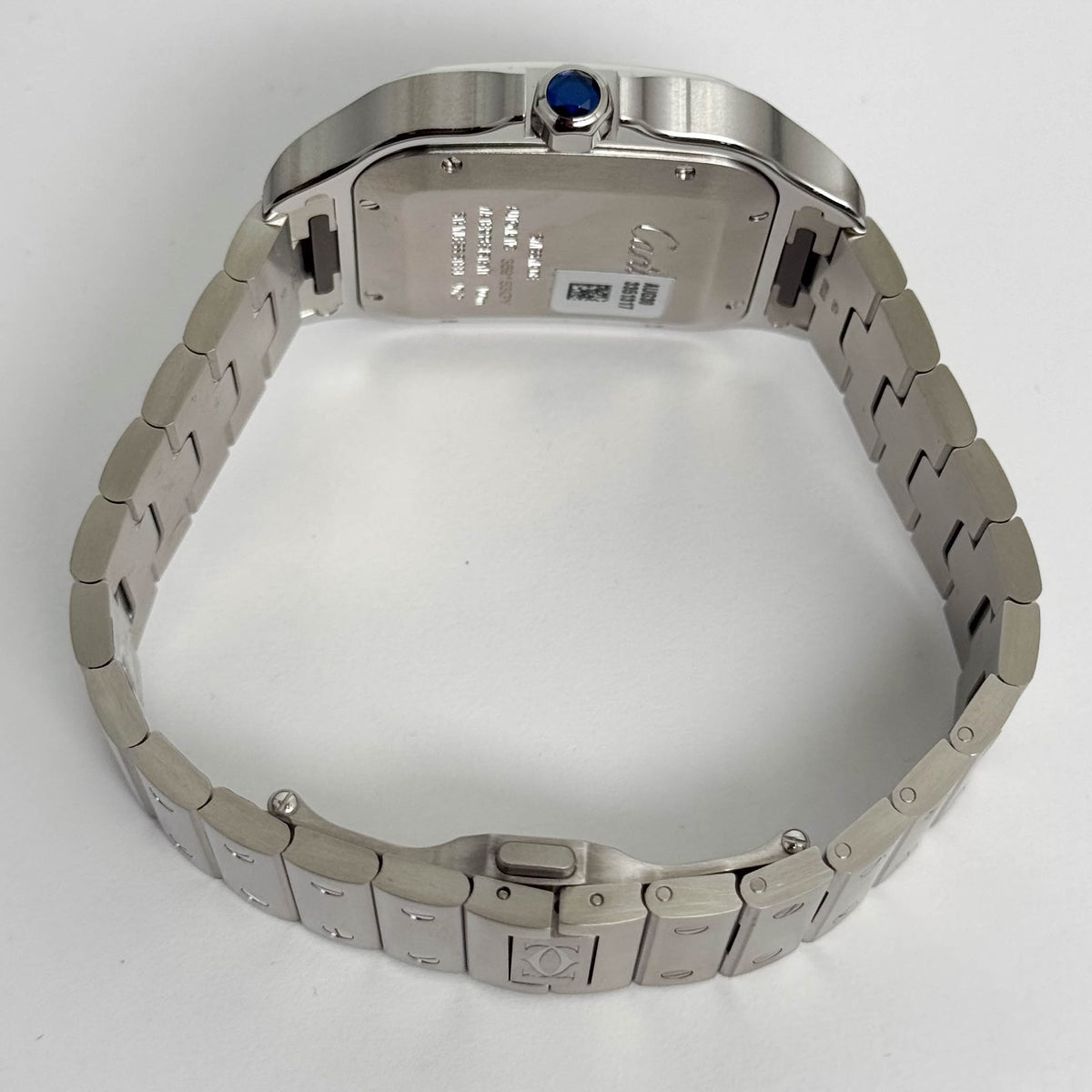 Cartier Santos 39mm Green Dial Watch Ref# WSSA0062 - Happy Jewelers Fine Jewelry Lifetime Warranty