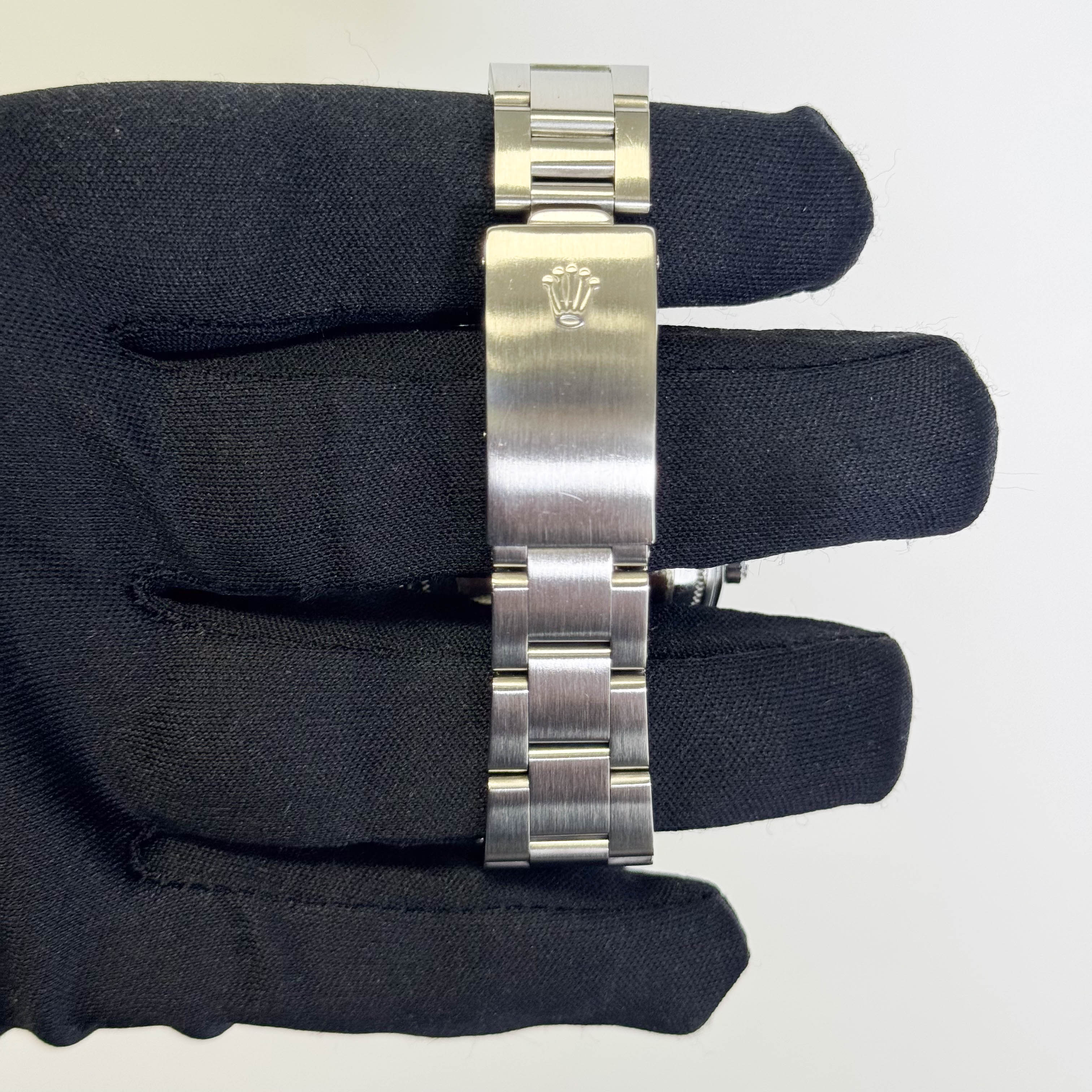 Rolex Perpetual Date 34mm Black Dial Watch Ref# 15210 – Happy Jewelers