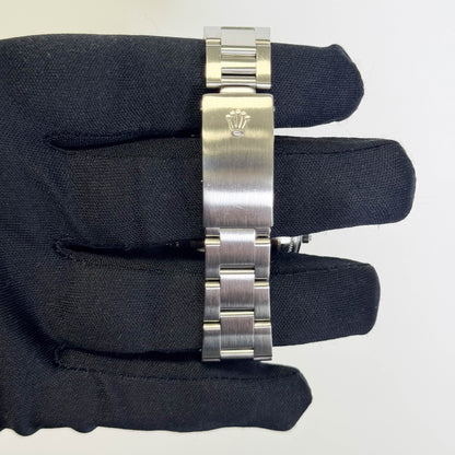 Rolex Perpetual Date 34mm Black Dial Watch Ref# 15210