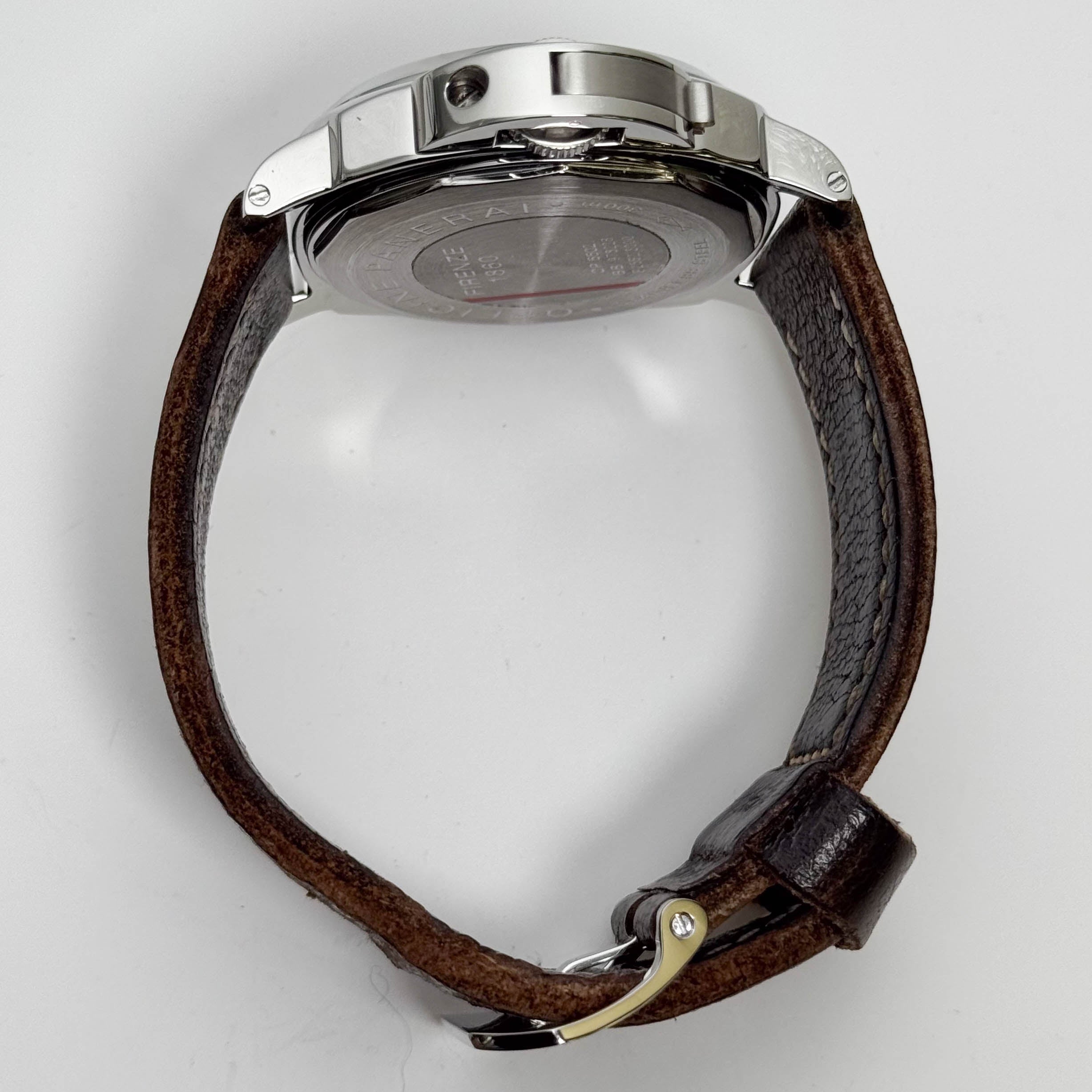 Panerai Luminor Marina 44mm White Dial Watch Ref# PAM00113 - Happy Jewelers Fine Jewelry Lifetime Warranty