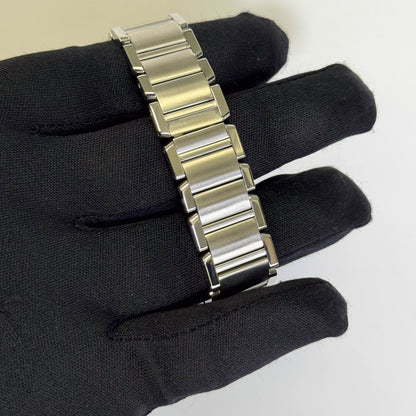 Cartier Tank 25mm White Dial Watch Ref# W51011Q3