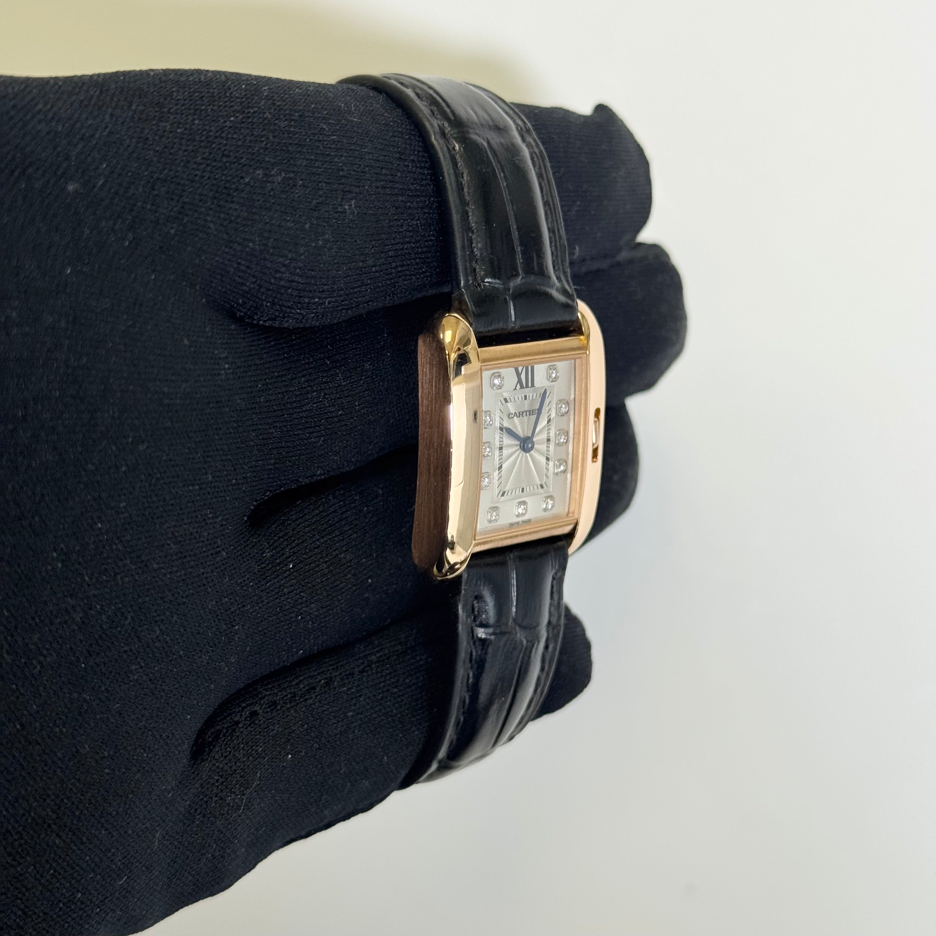 Cartier Tank 30mm Silver Dial Watch Ref# WJTA0007 - Happy Jewelers Fine Jewelry Lifetime Warranty