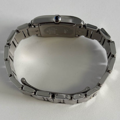 Cartier Tank 25mm White Dial Watch Ref# W51011Q3