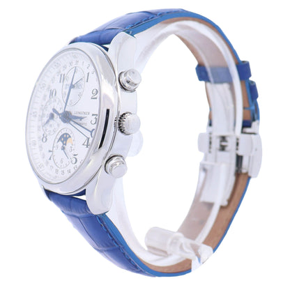 Longines Master Collection 40mm Stainless Steel White Dial Watch Reference# L2.673.4 - Happy Jewelers Fine Jewelry Lifetime Warranty