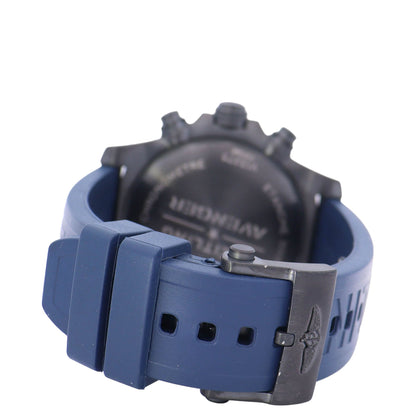 Breitling Super Avenger Night Mission 48mm DLC Coated Titanium Blue Chronograph Dial Watch Reference#  V13375101C1X1 - Happy Jewelers Fine Jewelry Lifetime Warranty