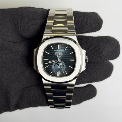 Patek Philippe Nautilus 40.5mm Blue Dial Watch Ref # 5726/1A-014