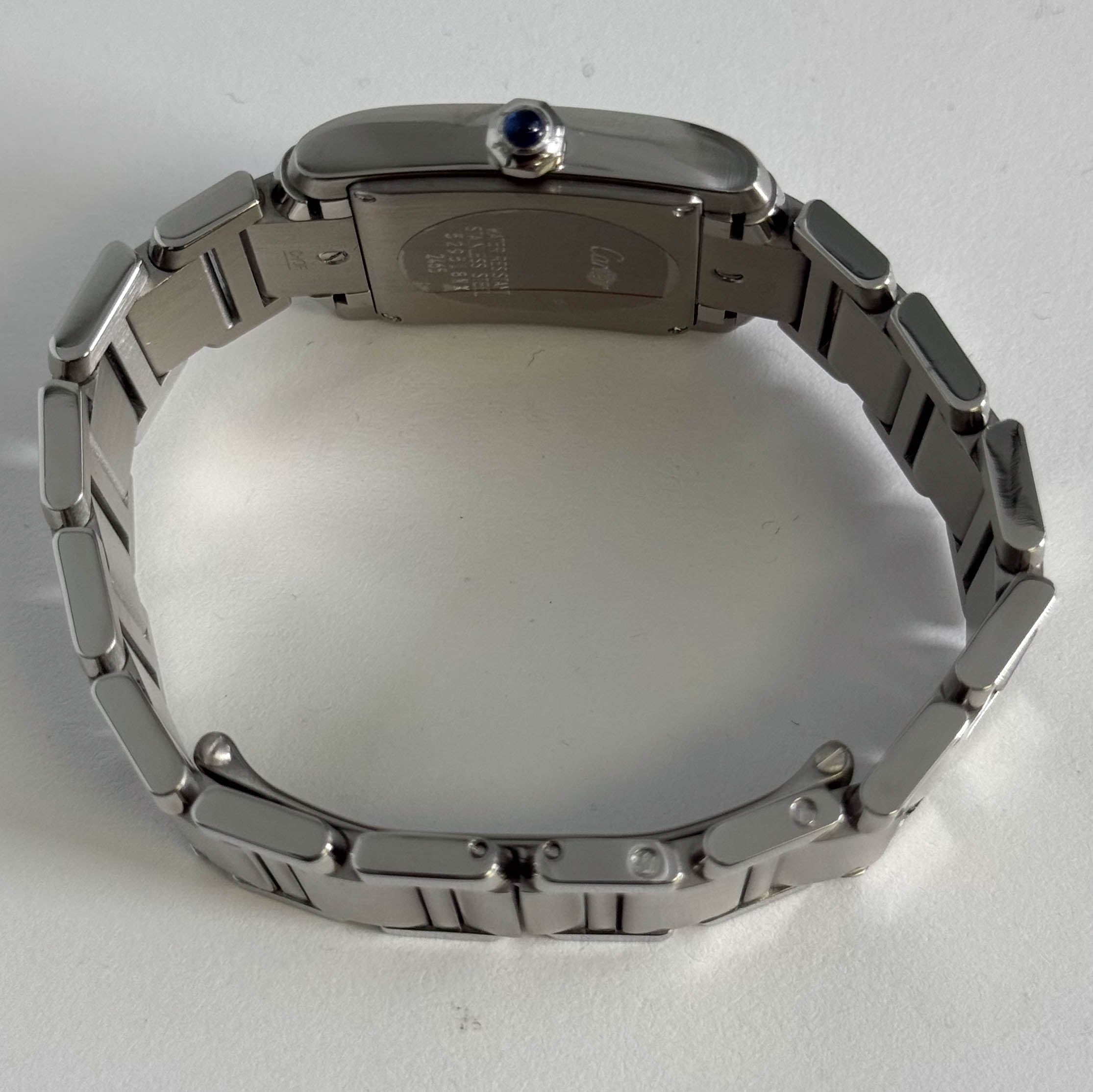 Cartier Tank 25mm White Dial Watch Ref# W51011Q3